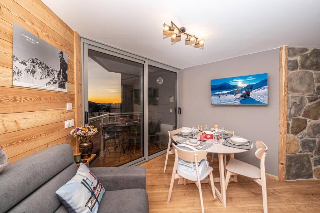 Апартаменты Le Tronador - 2 Pieces Au Pied Des Pistes Орсьер Экстерьер фото