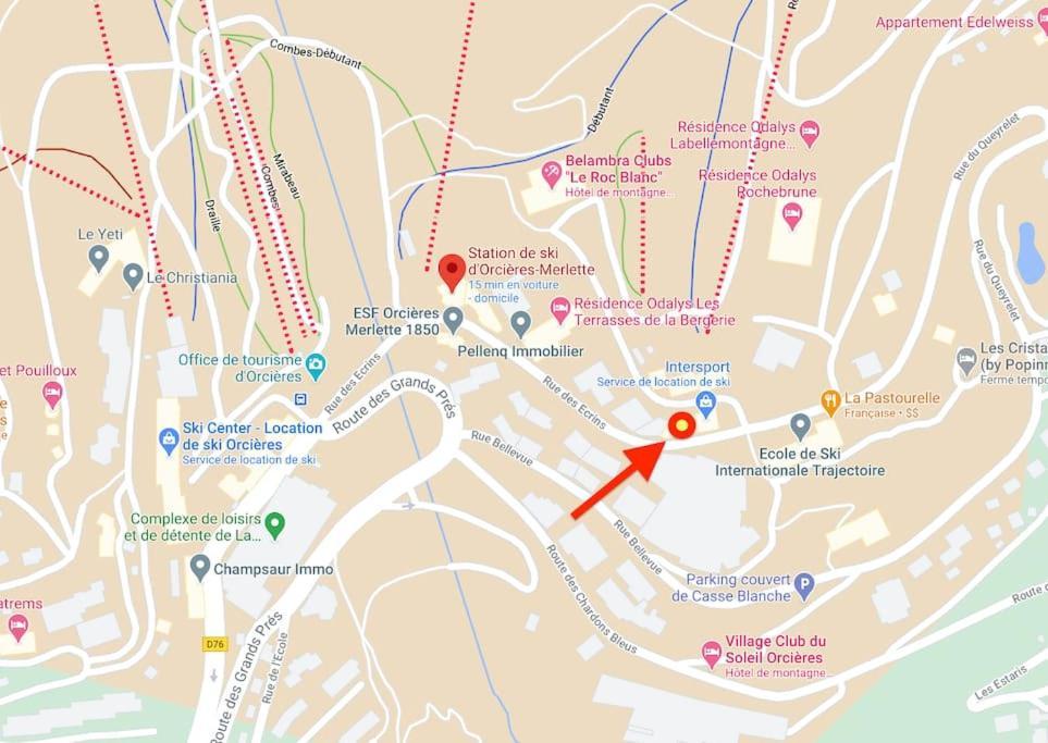 Апартаменты Le Tronador - 2 Pieces Au Pied Des Pistes Орсьер Экстерьер фото