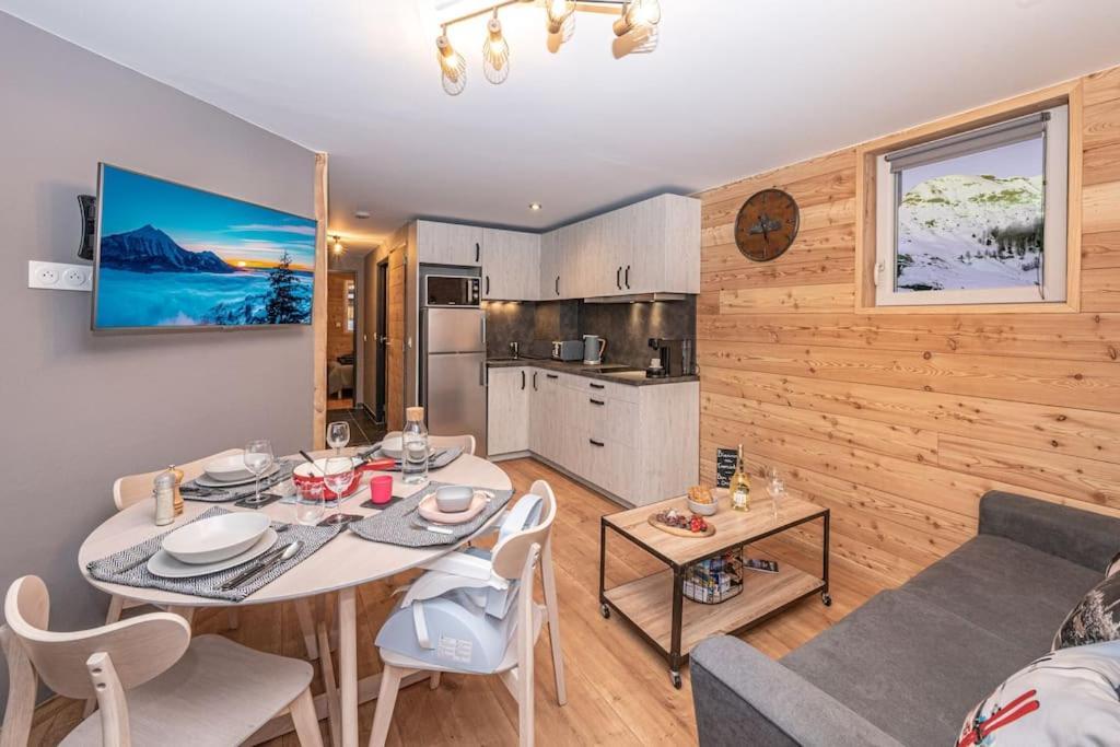 Апартаменты Le Tronador - 2 Pieces Au Pied Des Pistes Орсьер Экстерьер фото