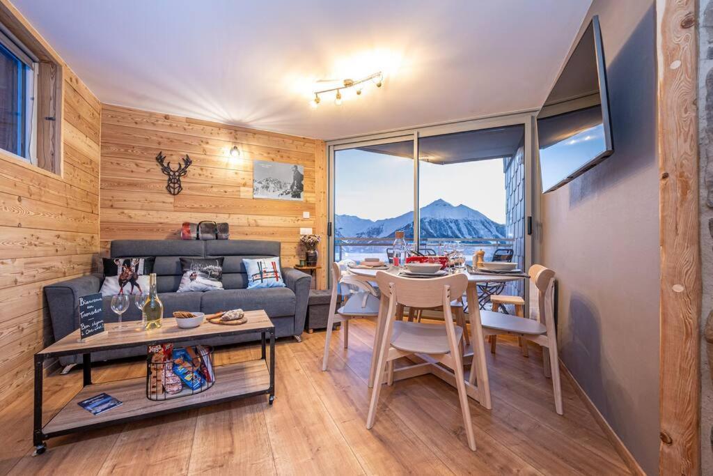 Апартаменты Le Tronador - 2 Pieces Au Pied Des Pistes Орсьер Экстерьер фото